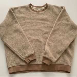 Outdoor Voices Megafleece crew neck sweatshirt